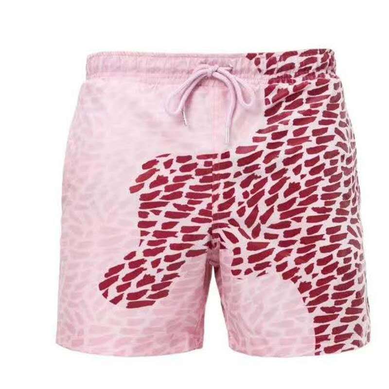 Magical Change Color Beach Shorts Summer Men Swimming Trunks Swimwear Swimsuit Quick Dry bathing shorts Beach Pant